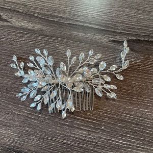 Crystal Bridal Wedding Hair Comb Clip